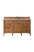 James Martin Vanities - Brittany 60" Single Vanity Cabinet in Saddle Brown - 650 - V60S - SBR - 3EMR - Home Luxury USA