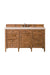 James Martin Vanities - Brittany 60" Single Vanity Cabinet in Saddle Brown - 650 - V60S - SBR - 3EMR - Home Luxury USA