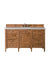 James Martin Vanities - Brittany 60" Single Vanity Cabinet in Saddle Brown - 650 - V60S - SBR - 3ENC - Home Luxury USA