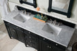 James Martin Vanities - Brittany 72" Double Bathroom Vanity in Black Onyx - 650 - V72 - BKO - Home Luxury USA