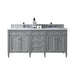 James Martin Vanities - Brittany 72" Double Bathroom Vanity in Urban Gray - 650 - V72 - UGR - 3EJP - Home Luxury USA