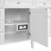 James Martin Vanities - Brittany 84" Double Bathroom Vanity in Bright White - 655 - V84 - BW - WZ - Home Luxury USA