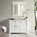 James Martin Vanities - Brookfield 36" Single Bathroom Vanity in Bright White - 147 - V36 - BW - 1WZ - Home Luxury USA