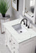 James Martin Vanities - Brookfield 36" Single Bathroom Vanity in Bright White - 147 - V36 - BW - 3ENC - Home Luxury USA