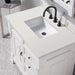 James Martin Vanities - Brookfield 36" Single Bathroom Vanity in Bright White - 147 - V36 - BW - 3LDL - Home Luxury USA