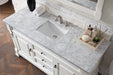 James Martin Vanities - Brookfield 48" Single Bathroom Vanity in Bright White - 147 - 114 - V48 - BW - 3CAR - Home Luxury USA