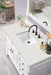 James Martin Vanities - Brookfield 48" Single Bathroom Vanity in Bright White - 147 - 114 - V48 - BW - 3LDL - Home Luxury USA