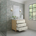 James Martin Vanities - Celeste 36" Single Vanity in Sunwashed Oak with Embossed Shagreen - D604 - V36 - SHG - Home Luxury USA