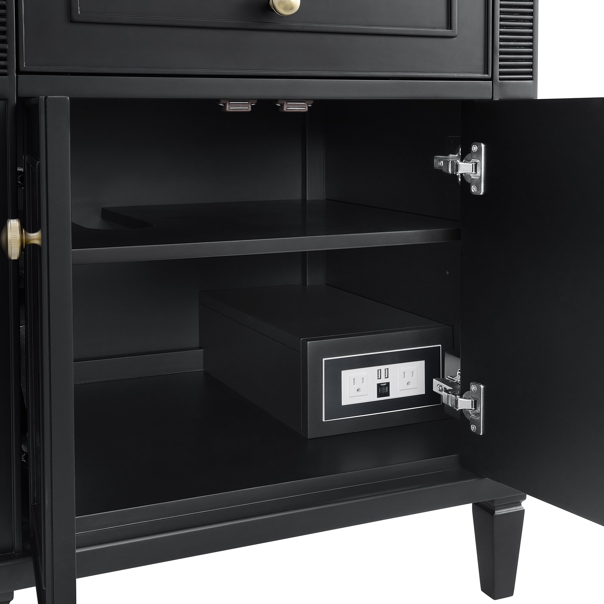 Lorelai 72" Double Vanity in Black Onyx by James Martin Vanities - SKU 424-V72-BKO | Home Luxury USA