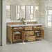 James Martin Vanities - Lorelai 72" Double Vanity in Light Natural Oak - 424 - V72D - LNO - Home Luxury USA