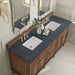 James Martin Vanities - Lorelai 72" Double Vanity in Mid - Century Walnut - 424 - V72D - WLT - 3CSP - Home Luxury USA