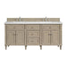 James Martin Vanities - Lorelai 72" Double Vanity in Whitewashed Oak - 424 - V72D - WWO - Home Luxury USA