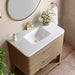 James Martin Vanities - Lucian 36" Single Vanity in Pebble Oak - D704 - V36 - PBO - 3WZ - Home Luxury USA