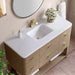 James Martin Vanities - Lucian 48" Single Vanity in Pebble Oak - D704 - V48 - CBO - 3WZ - Home Luxury USA