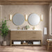 James Martin Vanities - Lucian 72" Double Vanity in Pebble Oak - D704 - V72 - PBO - Home Luxury USA