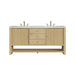 James Martin Vanities - Marigot Single 72" Double Vanity in Sunwashed Oak - Home Luxury USA