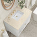 Myrrin 36" Single Vanity in Bright White by James Martin Vanities - SKU 485-V36-BW-3EMR | Home Luxury USA