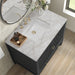 James Martin Vanities - Myrrin 36" Single Vanity in Carbon Oak - 485 - V36 - CBO - 3VSL - Home Luxury USA