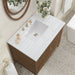 James Martin Vanities - Myrrin 36" Single Vanity in Mid - Century Walnut - 485 - V36 - WLT - 3AF - Home Luxury USA