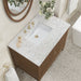 James Martin Vanities - Myrrin 36" Single Vanity in Mid - Century Walnut - 485 - V36 - WLT - 3EJP - Home Luxury USA