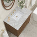 James Martin Vanities - Myrrin 36" Single Vanity in Mid - Century Walnut - 485 - V36 - WLT - 3VSL - Home Luxury USA