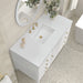 James Martin Vanities - Myrrin 48" Single Vanity in Bright White - 485 - V48 - BW - 3WZ - Home Luxury USA