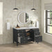 Myrrin 48" Single Vanity in Carbon Oak by James Martin Vanities - SKU 485-V48-CBO | Home Luxury USA