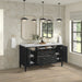 Myrrin 60" Double Vanity in Carbon Oak by James Martin Vanities - SKU 485-V60D-CBO | Home Luxury USA