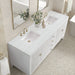 James Martin Vanities - Myrrin 72" Double Vanity in Bright White - 485 - V72 - BW - 3AF - Home Luxury USA