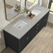 Myrrin 72" Double Vanity in Carbon Oak by James Martin Vanities - SKU 485-V72-CBO-3ESR | Home Luxury USA