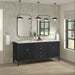 Myrrin 72" Double Vanity in Carbon Oak by James Martin Vanities - SKU 485-V72-CBO | Home Luxury USA