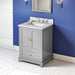 Jeffrey Alexander Addington 24-inch Single Bathroom Vanity Set With Top In Grey From Home Luxury USA