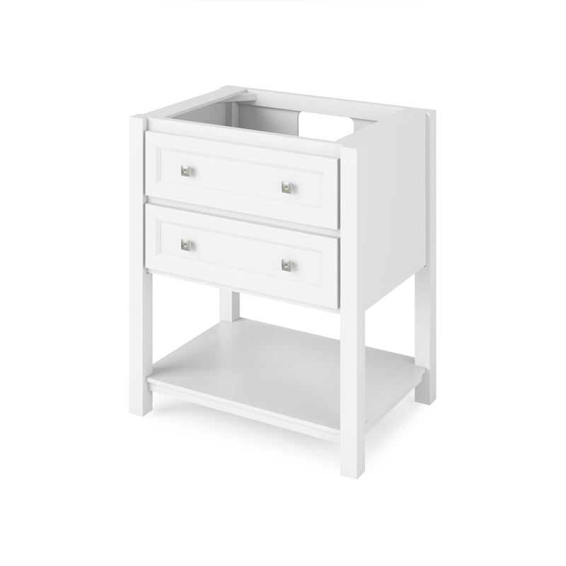 Jeffrey Alexander Adler 30-inch Single Bathroom Vanity Set With Top In White From Home Luxury USA
