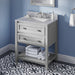 Jeffrey Alexander Adler 30-inch Single Bathroom Vanity Set With Top In Grey From Home Luxury USA