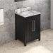 Jeffrey Alexander Cade 24-inch Single Bathroom Vanity Set With Top In Black From Home Luxury USA