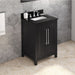 Cade 24-inch Single Bathroom Vanity Set - SKU VKITCAD24BKBGR | Home Luxury USA