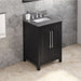 Cade 24-inch Single Bathroom Vanity Set - SKU VKITCAD24BKSGR | Home Luxury USA