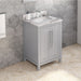 Cade 24-inch Single Bathroom Vanity Set - SKU VKITCAD24GRCQR | Home Luxury USA