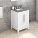 Cade 24-inch Single Bathroom Vanity Set - SKU VKITCAD24WHBOR | Home Luxury USA