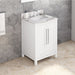 Cade 24-inch Single Bathroom Vanity Set - SKU VKITCAD24WHCQR | Home Luxury USA