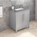 Jeffrey Alexander Cade 30-inch Single Bathroom Vanity Set With Top In Grey From Home Luxury USA