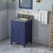 Jeffrey Alexander Chatham 24-inch Bathroom Vanity With Top In Blue From Home Luxury USA