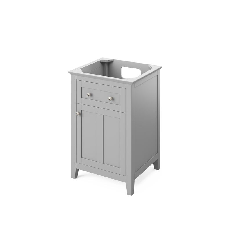 Jeffrey Alexander Chatham 24-inch Bathroom Vanity With Top In Grey  From Home Luxury USA