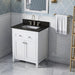 Jeffrey Alexander Chatham 30-inch Bathroom Vanity With Top In White From Home Luxury USA