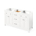 Jeffrey Alexander Chatham 60-inch Double Sink Bathroom Vanity In White From Home Luxury USA