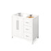 Jeffrey Alexander Cade 36-inch Left Offset Single Bathroom Vanity Set - SKU VKITCAD36BKBGR | Home Luxury USA