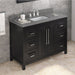 Jeffrey Alexander Cade 48-inch Single Bathroom Vanity Set - SKU VKITCAD48BKBOR | Home Luxury USA