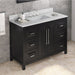 Jeffrey Alexander Cade 48-inch Single Bathroom Vanity Set - SKU VKITCAD48BKWCR | Home Luxury USA