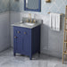 Jeffrey Alexander Chatham 24-inch Bathroom Vanity with Top - SKU VKITCHA24BLSGR | Home Luxury USA