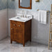 Jeffrey Alexander Chatham 24-inch Bathroom Vanity with Top - SKU VKITCHA24CHCQR | Home Luxury USA